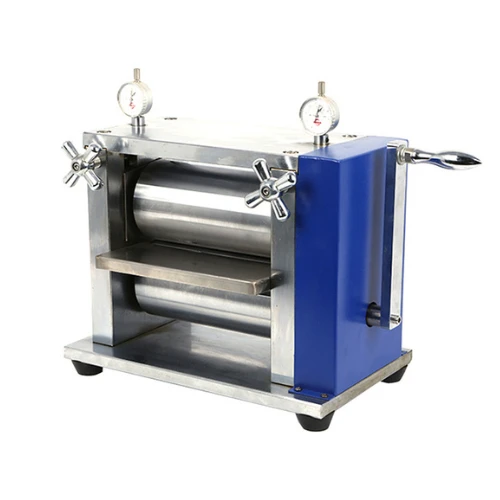 Roller press machine for battery